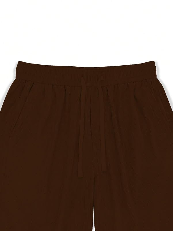 SMOWKLY Men's Premium Cotton Blend Relaxed Fit Stretchable & Comfortable Sweatpant Trouser | Flexible Elastic Waist with Drawstring Lower for Man |Pant for Causal Wear |Gym Joggers