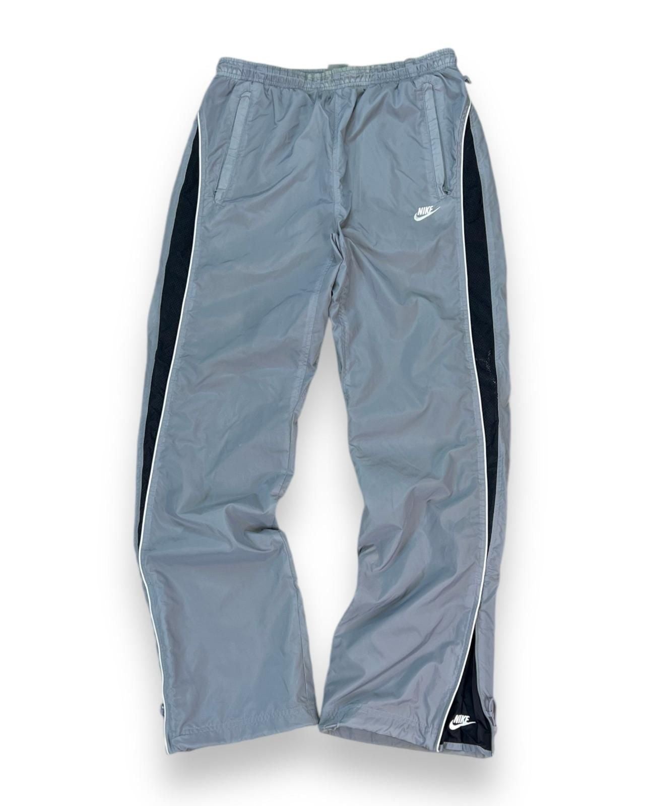 Men's Oversized Sports Track Pant (Pack of 2) black and gray