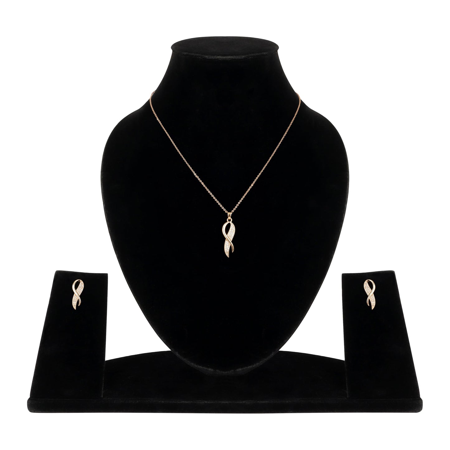 Nilu's Collection Infinity Shape Cubic Zirconia Diamond Bracelet for Women & Girls, Jewelry for Gift, Adjustable Charm Bracelet