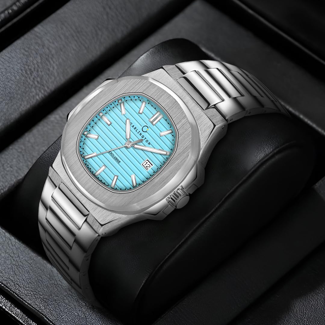 Carlington Stainless Steel Analog Wrist Watches for Men-Ct 8822