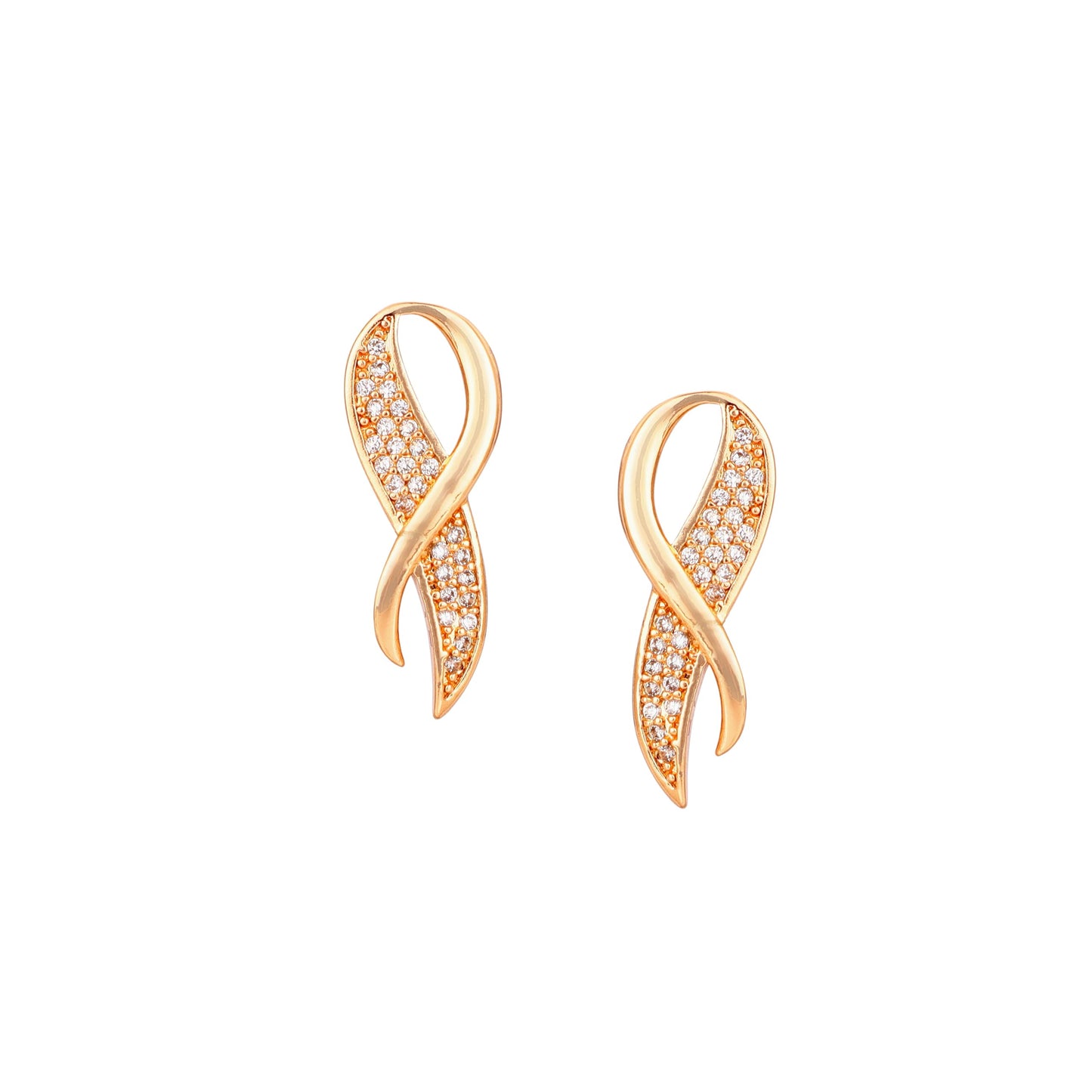 Nilu's Collection Infinity Shape Cubic Zirconia Diamond Bracelet for Women & Girls, Jewelry for Gift, Adjustable Charm Bracelet