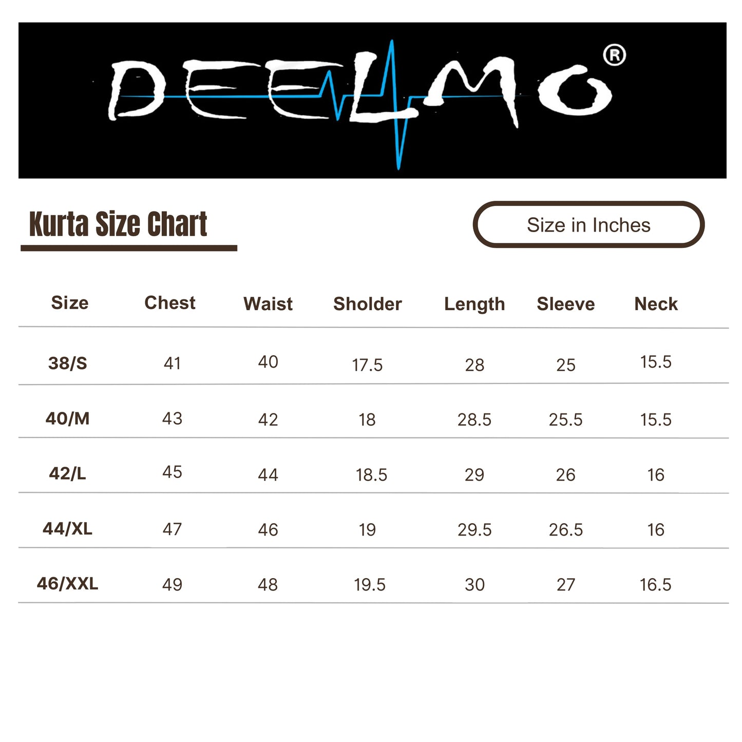 DEELMO Men's Cotton Blend Mandarin Collar Self One Design Full Sleeve Casual Short Kurta