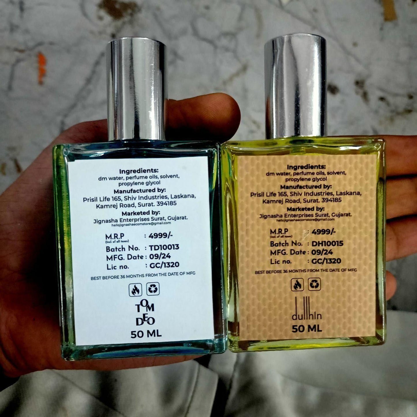 DULLHIN LONDON and Tom Deo Luxurious Perfume Combo!