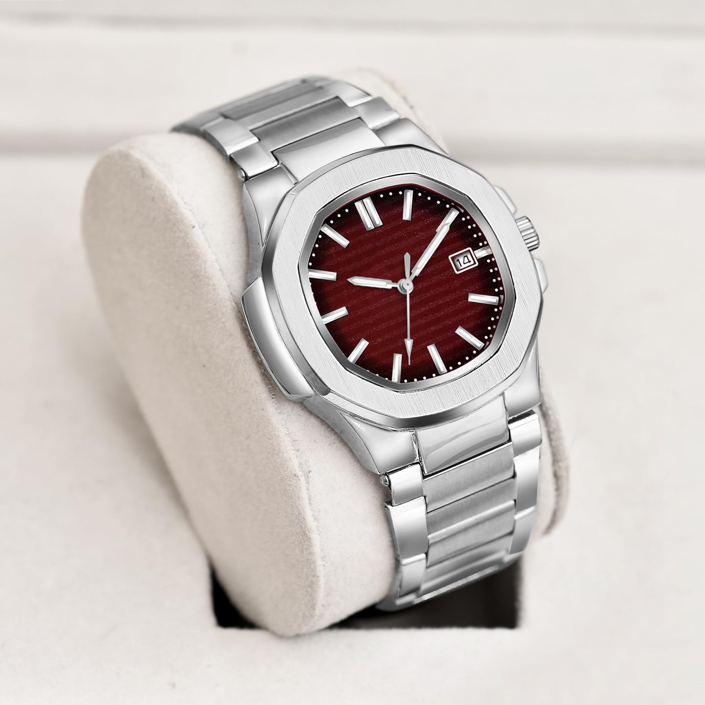 Acnos Plain Dial Quartz Analog Day & Date Calendar Quartz Analog Business classic Watch