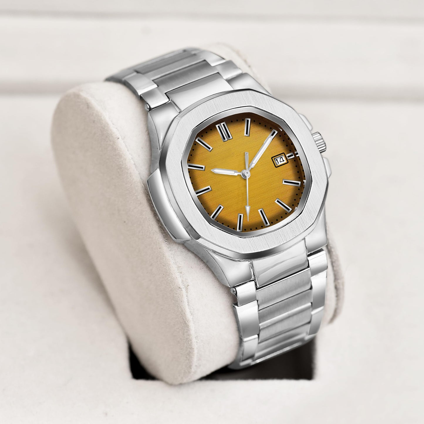 Acnos Plain Dial Quartz Analog Day & Date Calendar Quartz Analog Business classic Watch