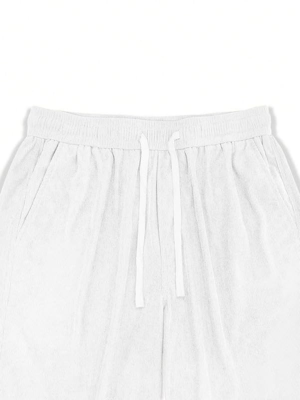 SMOWKLY Men's Premium Cotton Blend Relaxed Fit Stretchable & Comfortable Sweatpant Trouser | Flexible Elastic Waist with Drawstring Lower for Man |Pant for Causal Wear |Gym Joggers