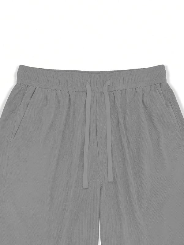 SMOWKLY Men's Premium Cotton Blend Relaxed Fit Stretchable & Comfortable Sweatpant Trouser | Flexible Elastic Waist with Drawstring Lower for Man |Pant for Causal Wear |Gym Joggers