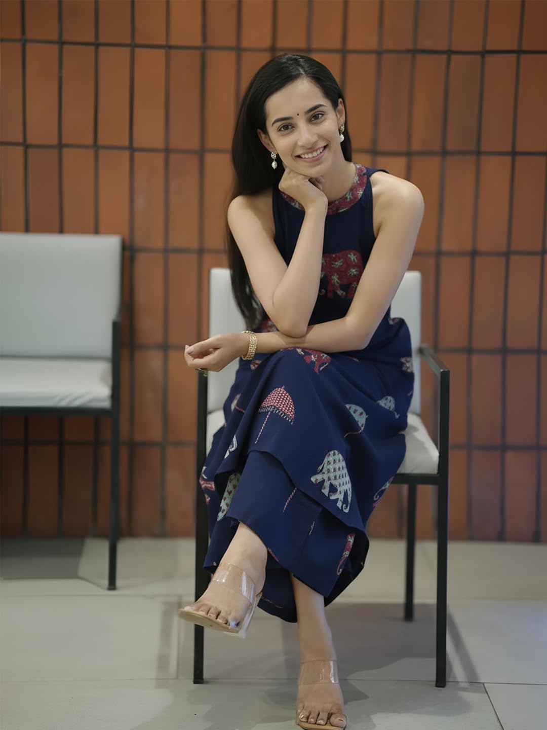 ANNI DESIGNER Women's Ethnic Co-Ord Set | Kurta Pant Set | Kurta Palazzo Set | Stylish Cotton Suit Set for Women, Festival Co-ord Set