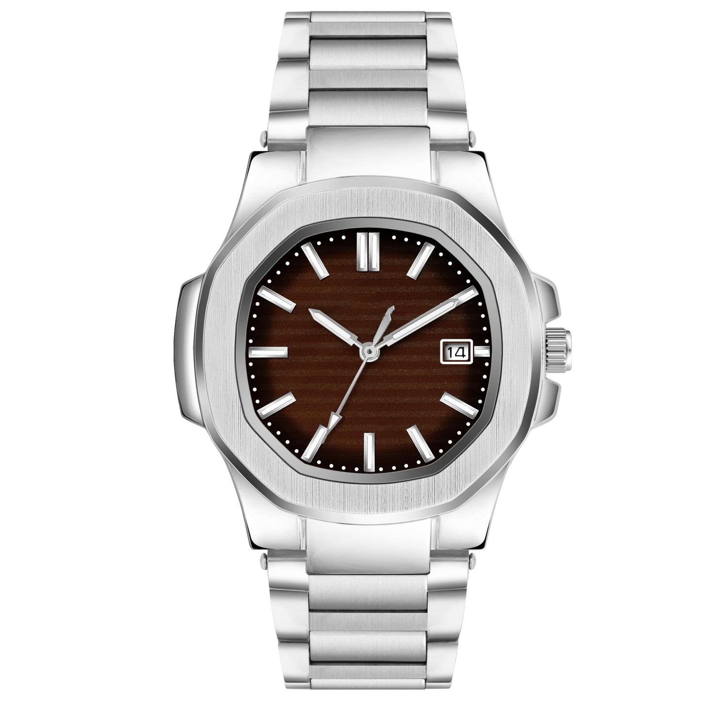 Acnos Plain Dial Quartz Analog Day & Date Calendar Quartz Analog Business classic Watch