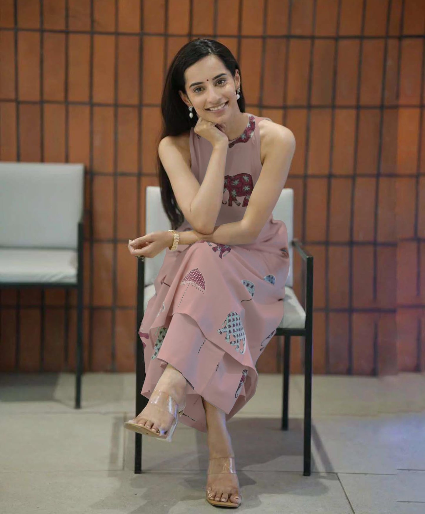 ANNI DESIGNER Women's Ethnic Co-Ord Set | Kurta Pant Set | Kurta Palazzo Set | Stylish Cotton Suit Set for Women, Festival Co-ord Set