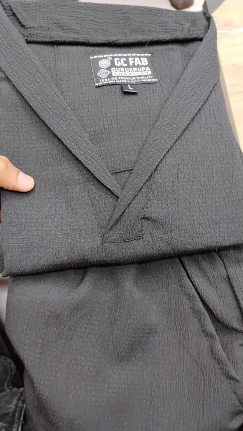 Men's Casual wear Co-Ord Set Black