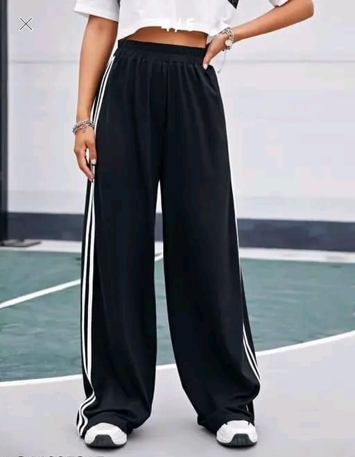 Women's Hight Waist Wide-Leg Jogger Pant