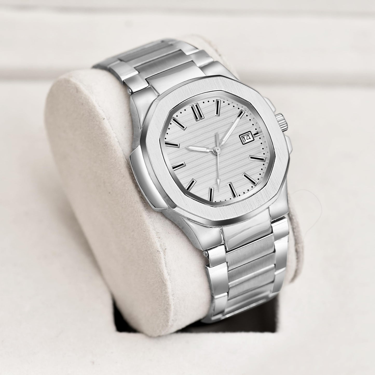 Acnos Plain Dial Quartz Analog Day & Date Calendar Quartz Analog Business classic Watch