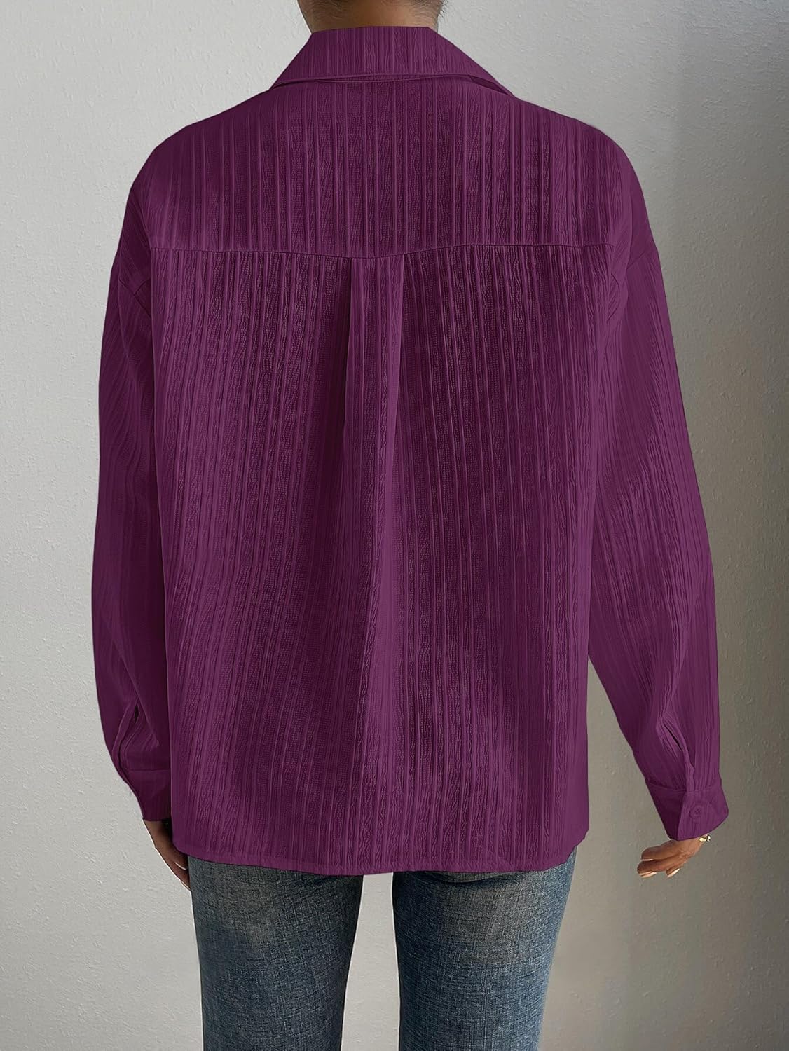 GRECIILOOKS Shirt for Women | Women Shirt | Long Shirt for Women | Shirt Tops for Women | Oversized Shirt for Women